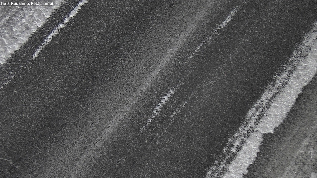 Weather Camera Image Väg 5 Kuusamo, Petäjälampi, Kuusamo, Pohjois-Pohjanmaa
