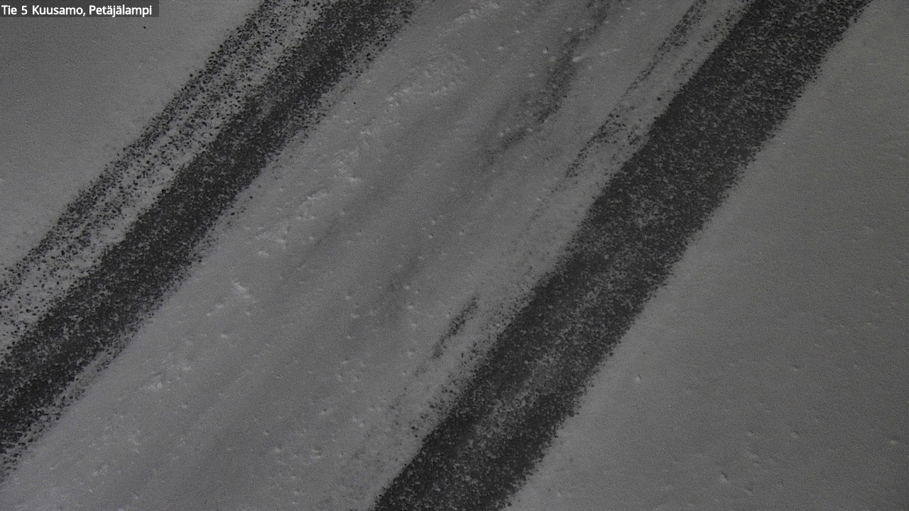 Weather Camera Image Väg 5 Kuusamo, Petäjälampi, Kuusamo, Pohjois-Pohjanmaa