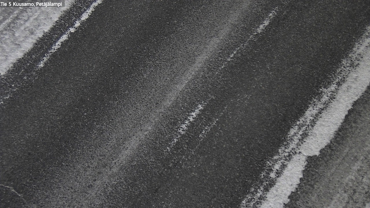 Weather Camera Image Väg 5 Kuusamo, Petäjälampi, Kuusamo, Pohjois-Pohjanmaa