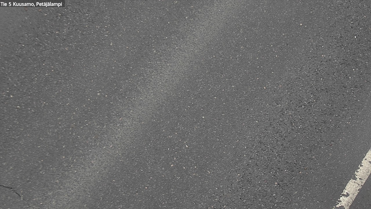 Weather Camera Image Väg 5 Kuusamo, Petäjälampi, Kuusamo, Pohjois-Pohjanmaa