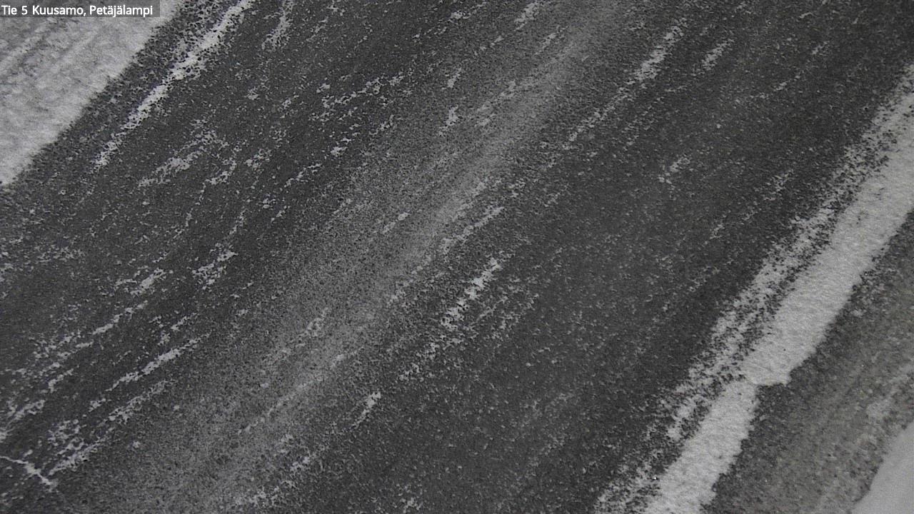 Weather Camera Image Väg 5 Kuusamo, Petäjälampi, Kuusamo, Pohjois-Pohjanmaa