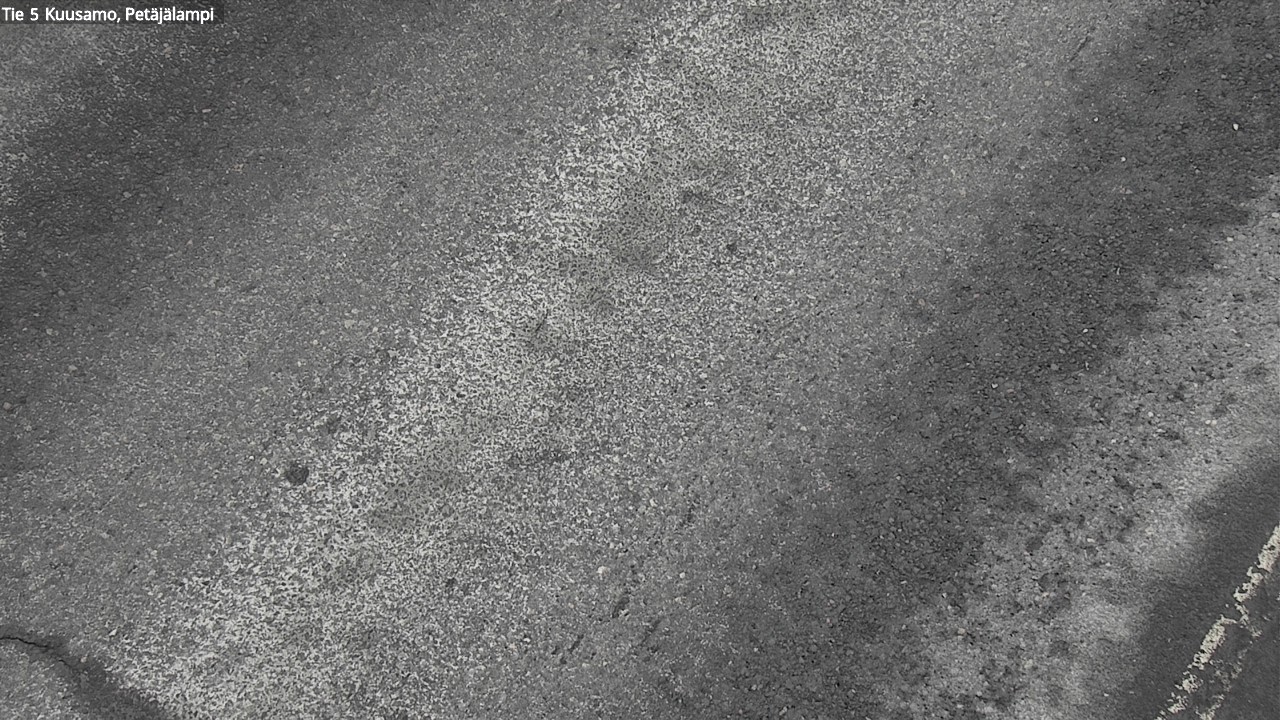 Weather Camera Image Väg 5 Kuusamo, Petäjälampi, Kuusamo, Pohjois-Pohjanmaa