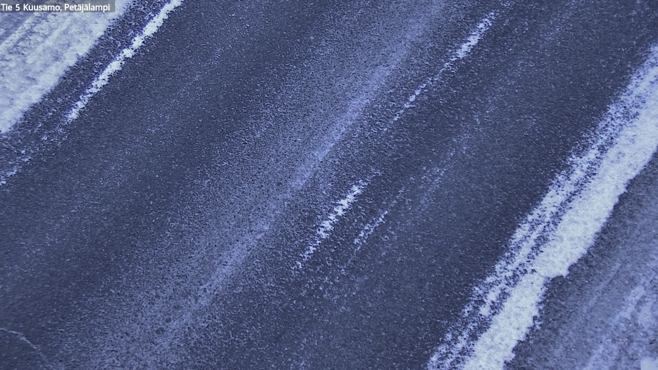 Weather Camera Image Väg 5 Kuusamo, Petäjälampi, Kuusamo, Pohjois-Pohjanmaa