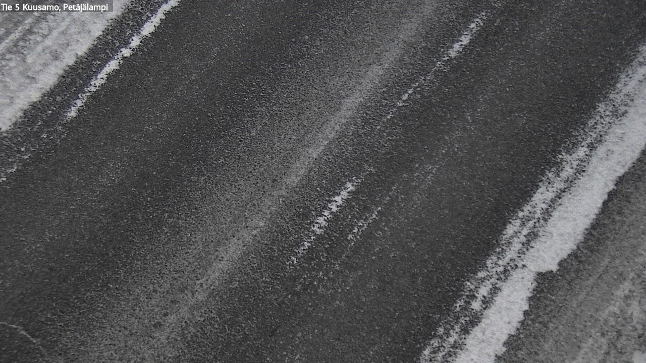 Weather Camera Image Väg 5 Kuusamo, Petäjälampi, Kuusamo, Pohjois-Pohjanmaa