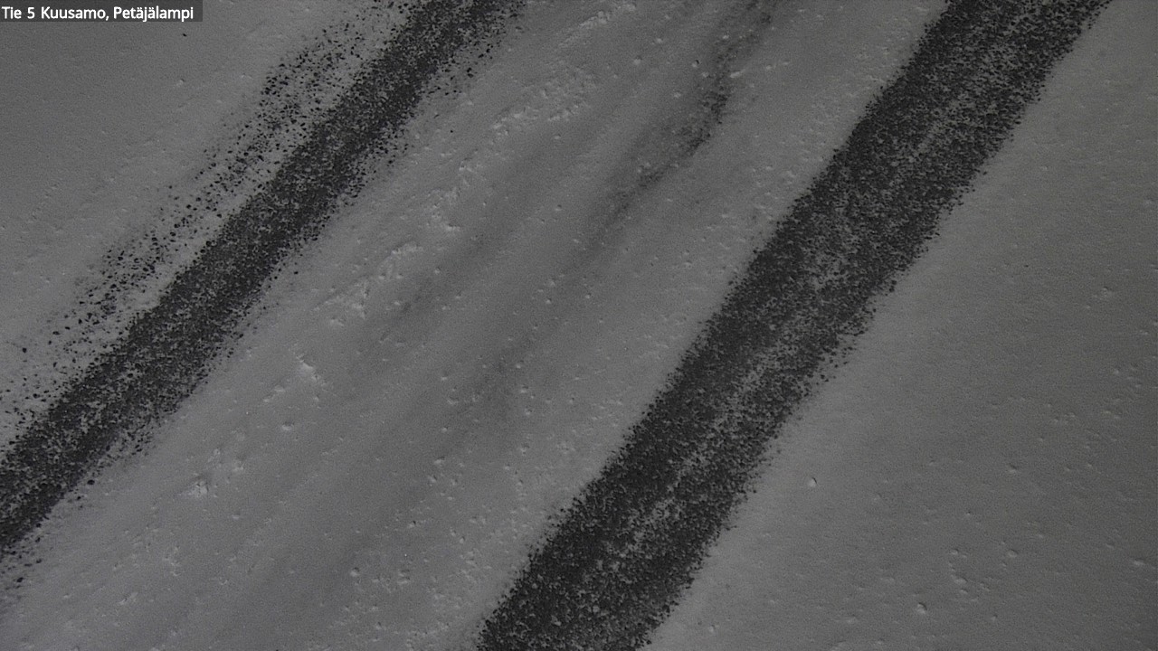 Weather Camera Image Väg 5 Kuusamo, Petäjälampi, Kuusamo, Pohjois-Pohjanmaa