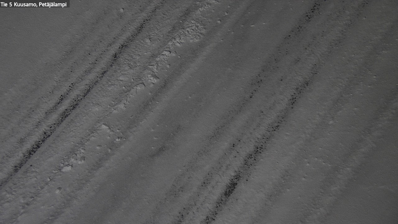 Weather Camera Image Väg 5 Kuusamo, Petäjälampi, Kuusamo, Pohjois-Pohjanmaa