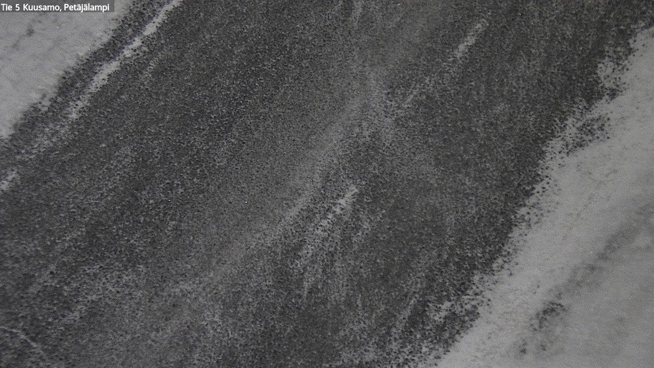 Weather Camera Image Väg 5 Kuusamo, Petäjälampi, Kuusamo, Pohjois-Pohjanmaa