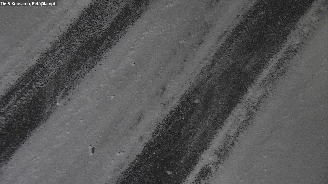 Weather Camera Image Väg 5 Kuusamo, Petäjälampi, Kuusamo, Pohjois-Pohjanmaa