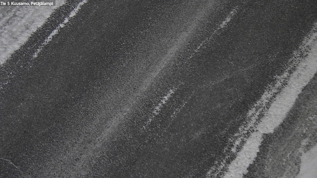 Weather Camera Image Väg 5 Kuusamo, Petäjälampi, Kuusamo, Pohjois-Pohjanmaa