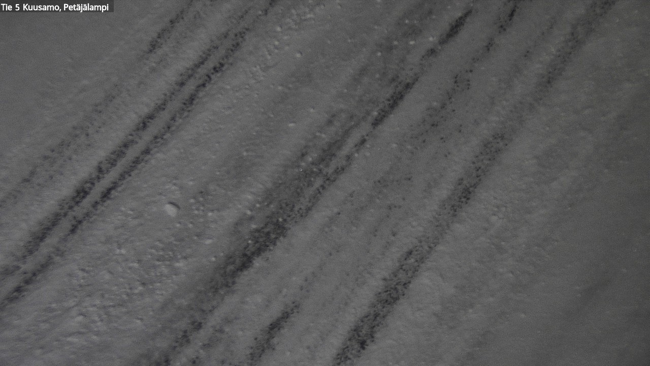 Weather Camera Image Väg 5 Kuusamo, Petäjälampi, Kuusamo, Pohjois-Pohjanmaa