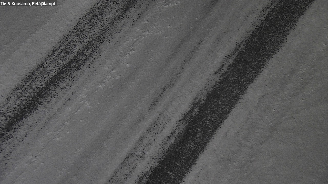 Weather Camera Image Väg 5 Kuusamo, Petäjälampi, Kuusamo, Pohjois-Pohjanmaa