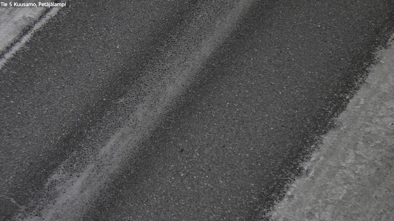 Weather Camera Image Road 5 Kuusamo, Petäjälampi, Kuusamo, Pohjois-Pohjanmaa