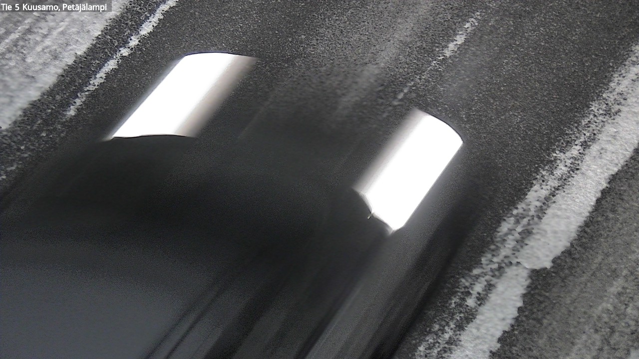 Weather Camera Image Väg 5 Kuusamo, Petäjälampi, Kuusamo, Pohjois-Pohjanmaa