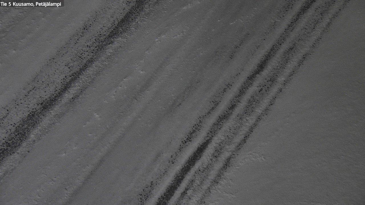 Weather Camera Image Väg 5 Kuusamo, Petäjälampi, Kuusamo, Pohjois-Pohjanmaa