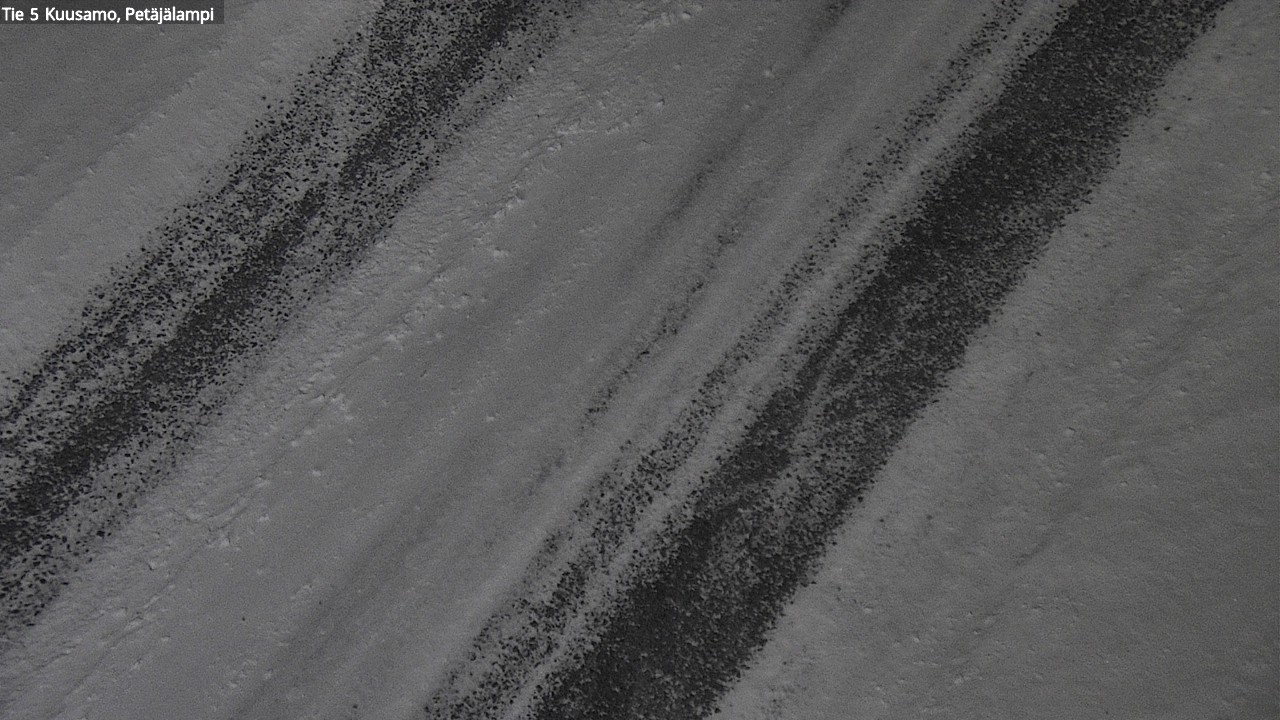 Weather Camera Image Väg 5 Kuusamo, Petäjälampi, Kuusamo, Pohjois-Pohjanmaa