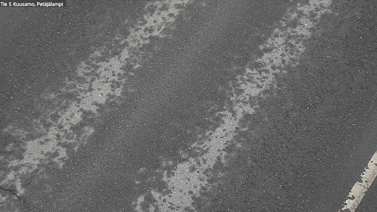 Weather Camera Image Väg 5 Kuusamo, Petäjälampi, Kuusamo, Pohjois-Pohjanmaa