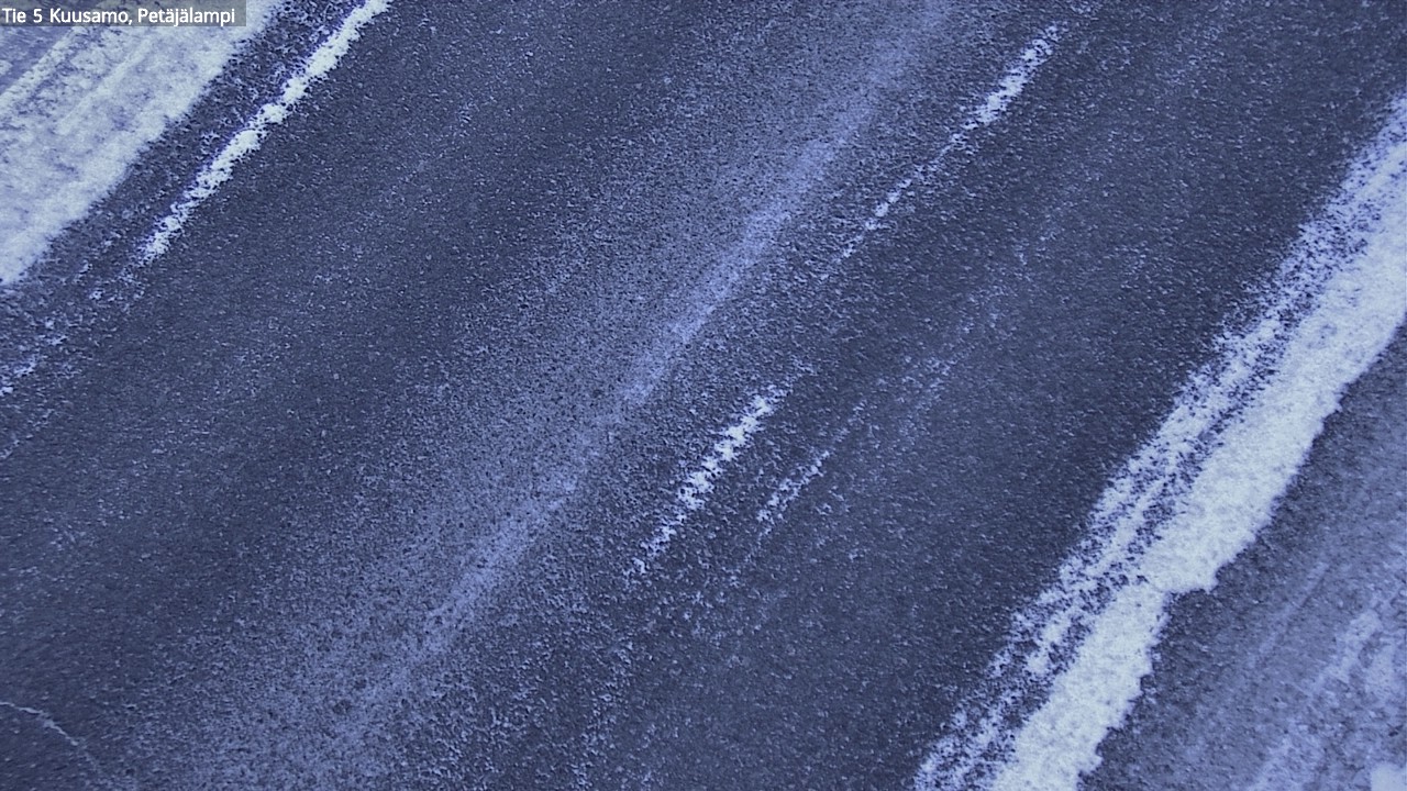 Weather Camera Image Väg 5 Kuusamo, Petäjälampi, Kuusamo, Pohjois-Pohjanmaa