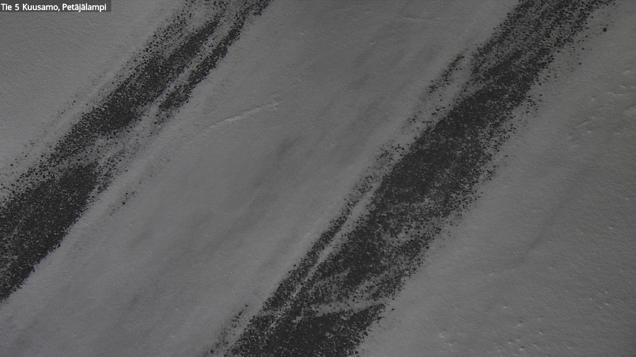 Weather Camera Image Väg 5 Kuusamo, Petäjälampi, Kuusamo, Pohjois-Pohjanmaa