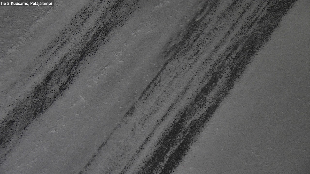 Weather Camera Image Väg 5 Kuusamo, Petäjälampi, Kuusamo, Pohjois-Pohjanmaa