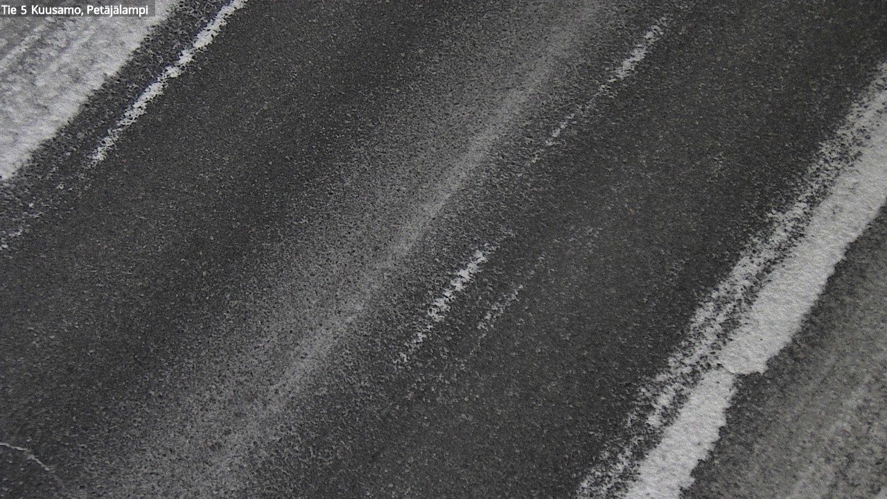 Weather Camera Image Väg 5 Kuusamo, Petäjälampi, Kuusamo, Pohjois-Pohjanmaa