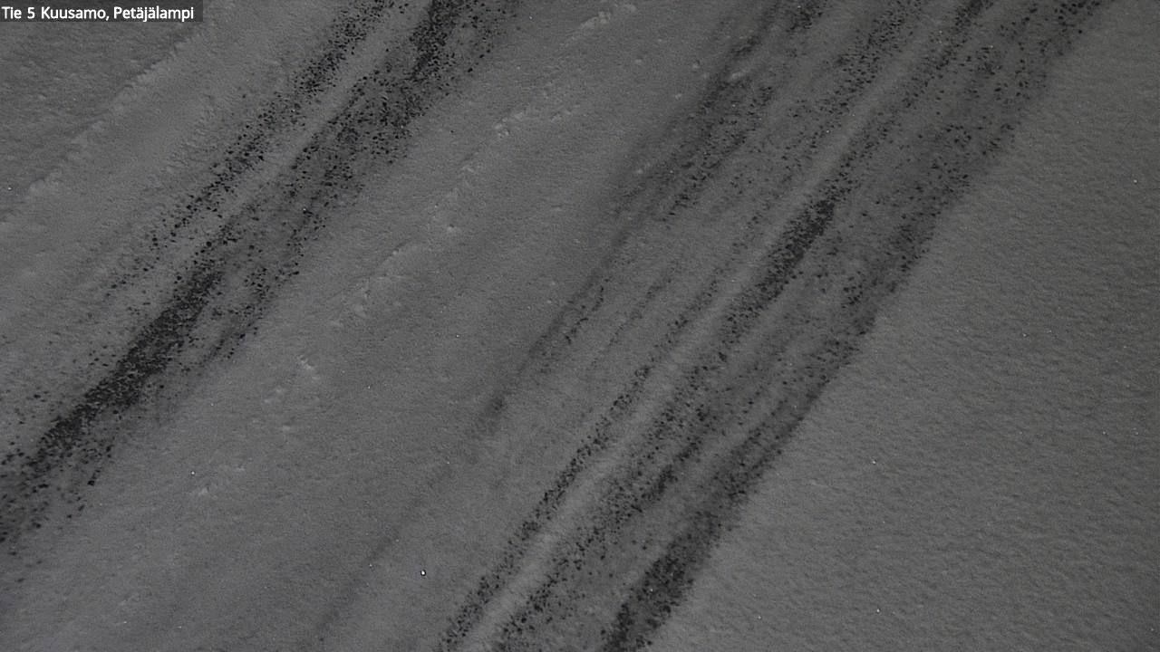 Weather Camera Image Väg 5 Kuusamo, Petäjälampi, Kuusamo, Pohjois-Pohjanmaa