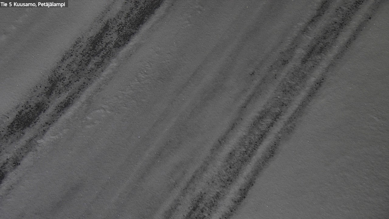 Weather Camera Image Väg 5 Kuusamo, Petäjälampi, Kuusamo, Pohjois-Pohjanmaa