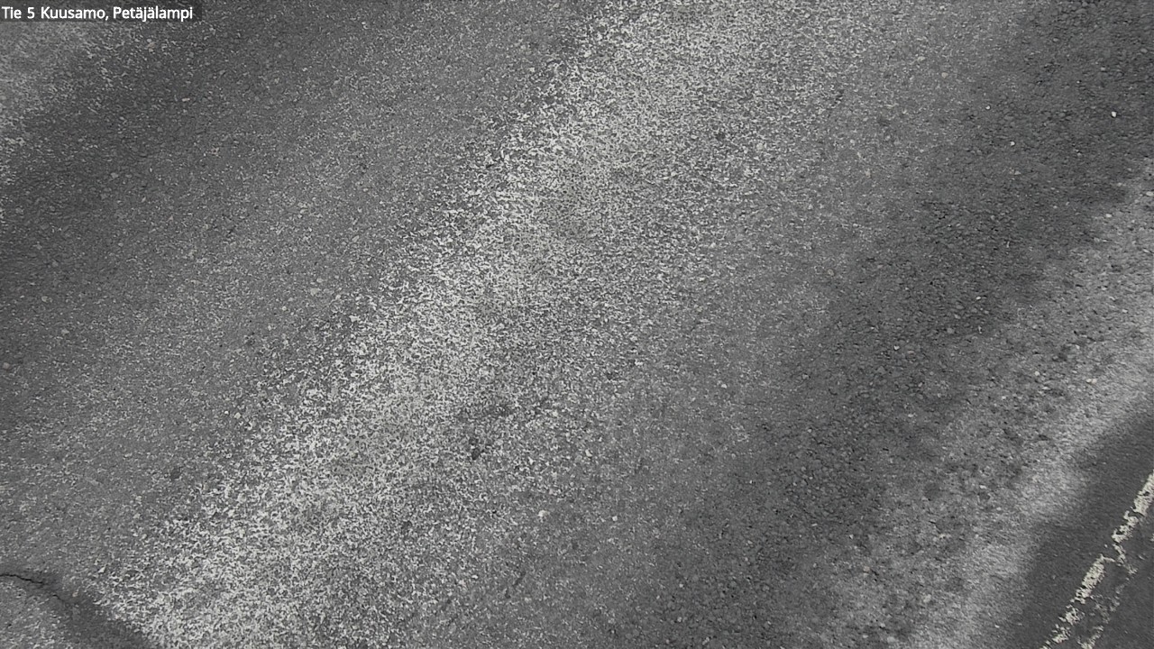 Weather Camera Image Väg 5 Kuusamo, Petäjälampi, Kuusamo, Pohjois-Pohjanmaa