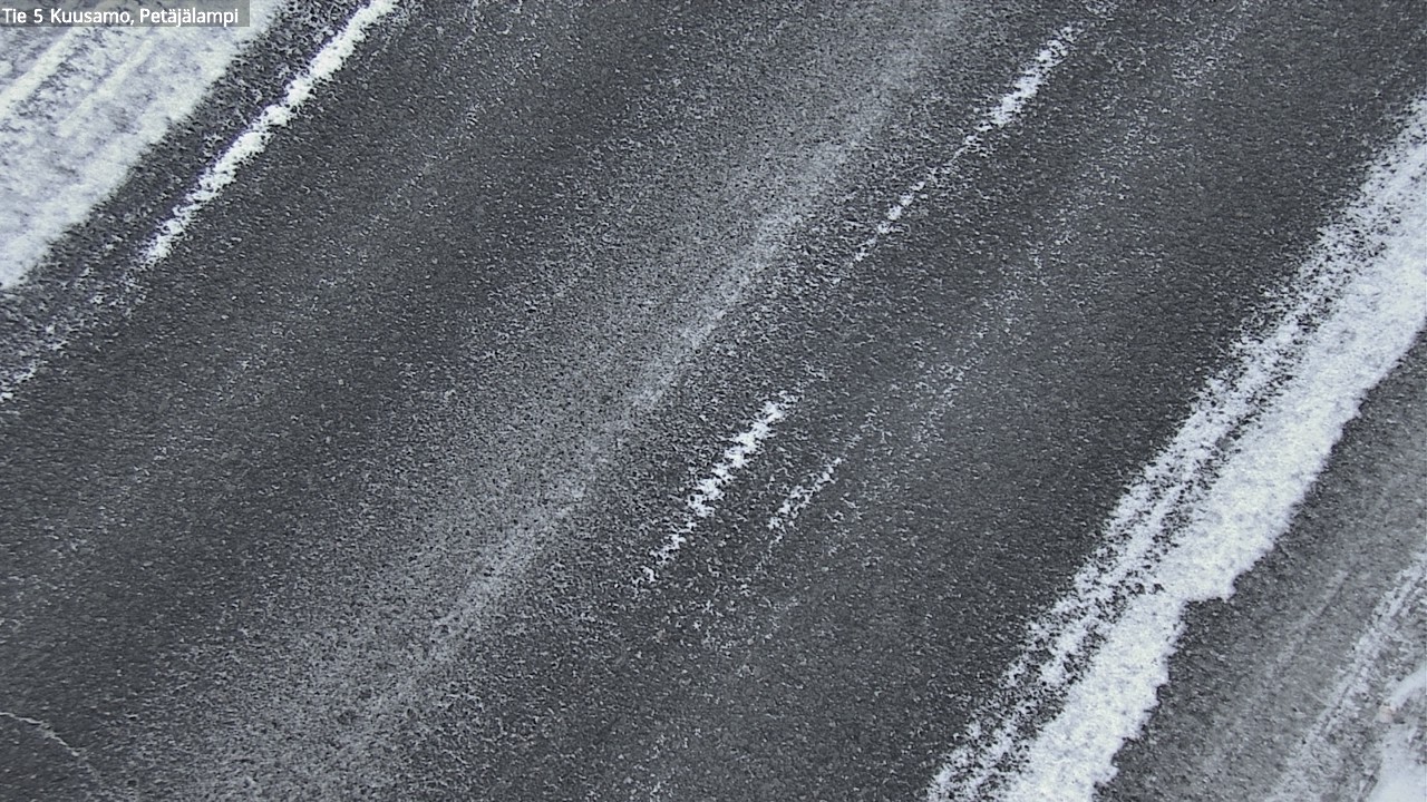 Weather Camera Image Väg 5 Kuusamo, Petäjälampi, Kuusamo, Pohjois-Pohjanmaa
