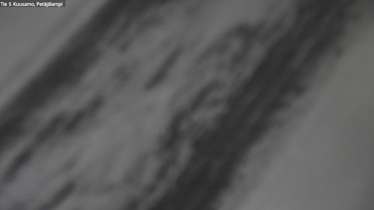 Weather Camera Image Väg 5 Kuusamo, Petäjälampi, Kuusamo, Pohjois-Pohjanmaa