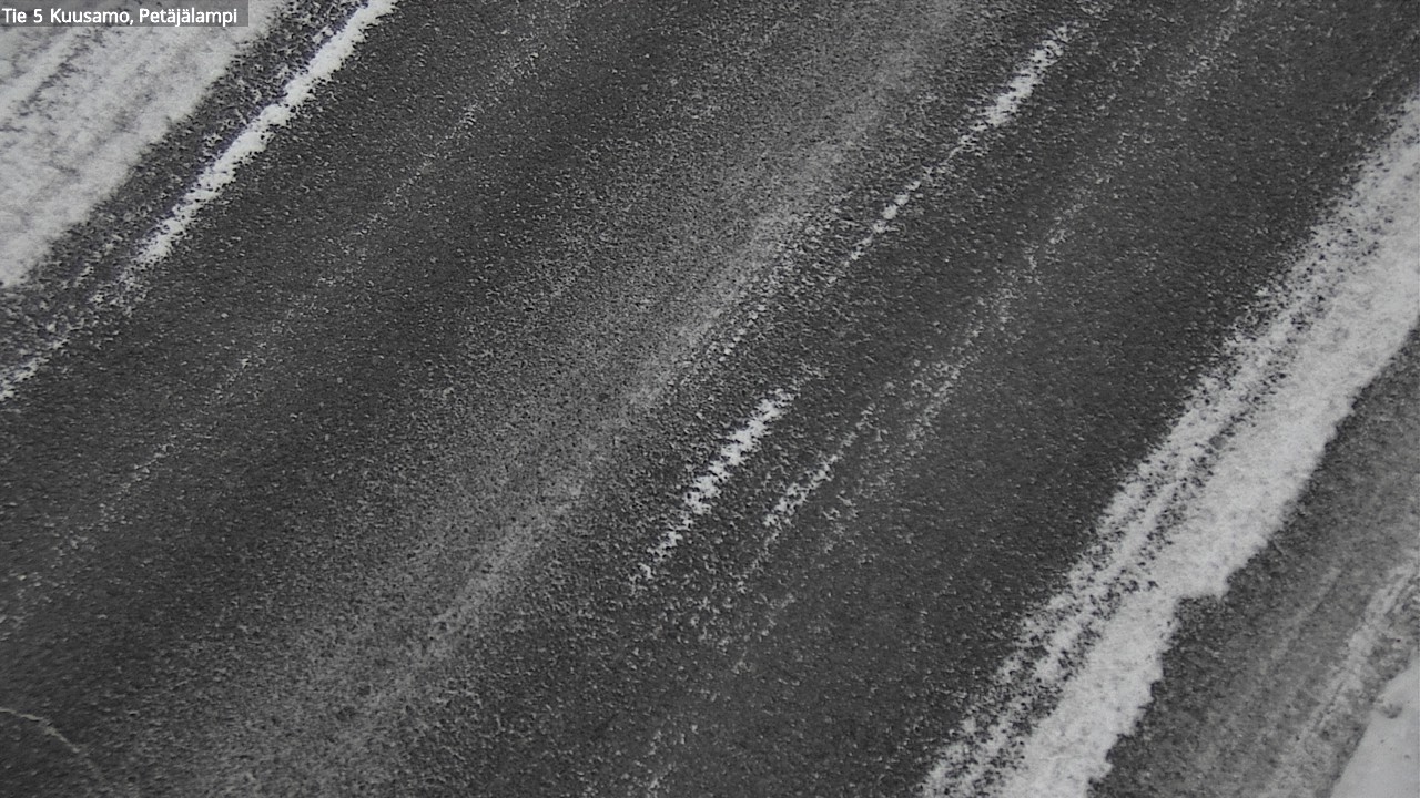 Weather Camera Image Väg 5 Kuusamo, Petäjälampi, Kuusamo, Pohjois-Pohjanmaa