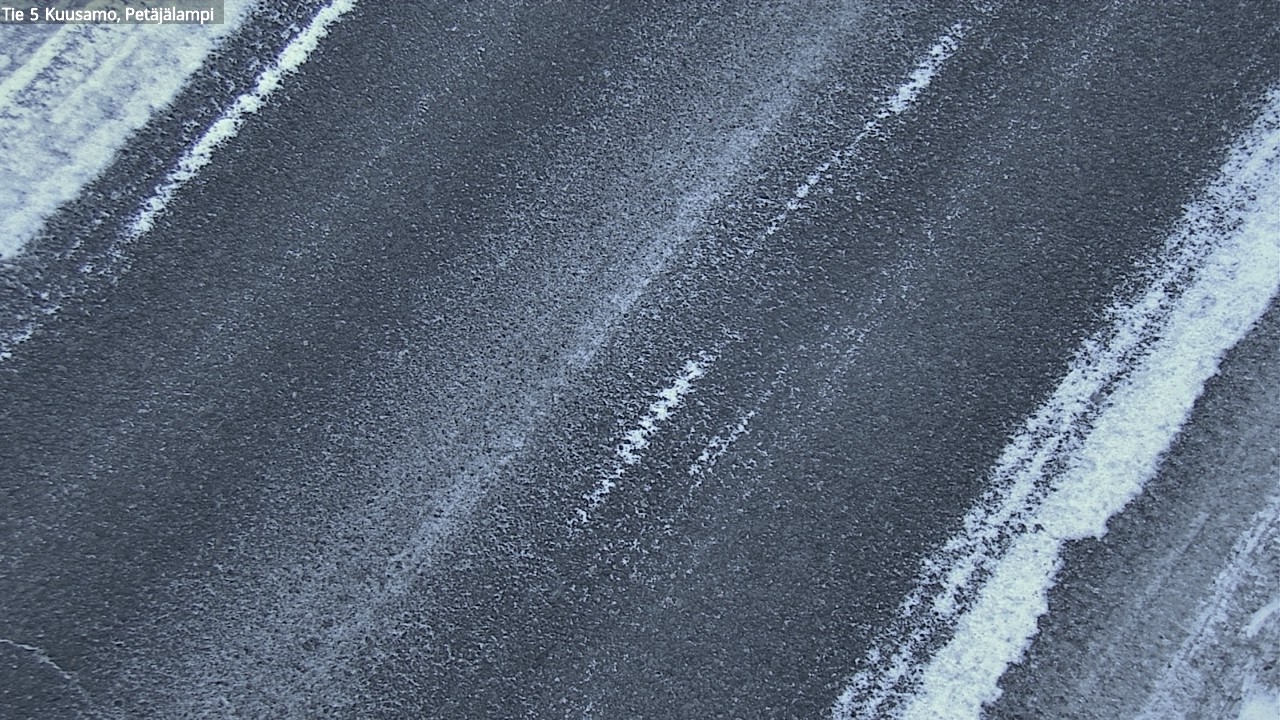 Weather Camera Image Väg 5 Kuusamo, Petäjälampi, Kuusamo, Pohjois-Pohjanmaa