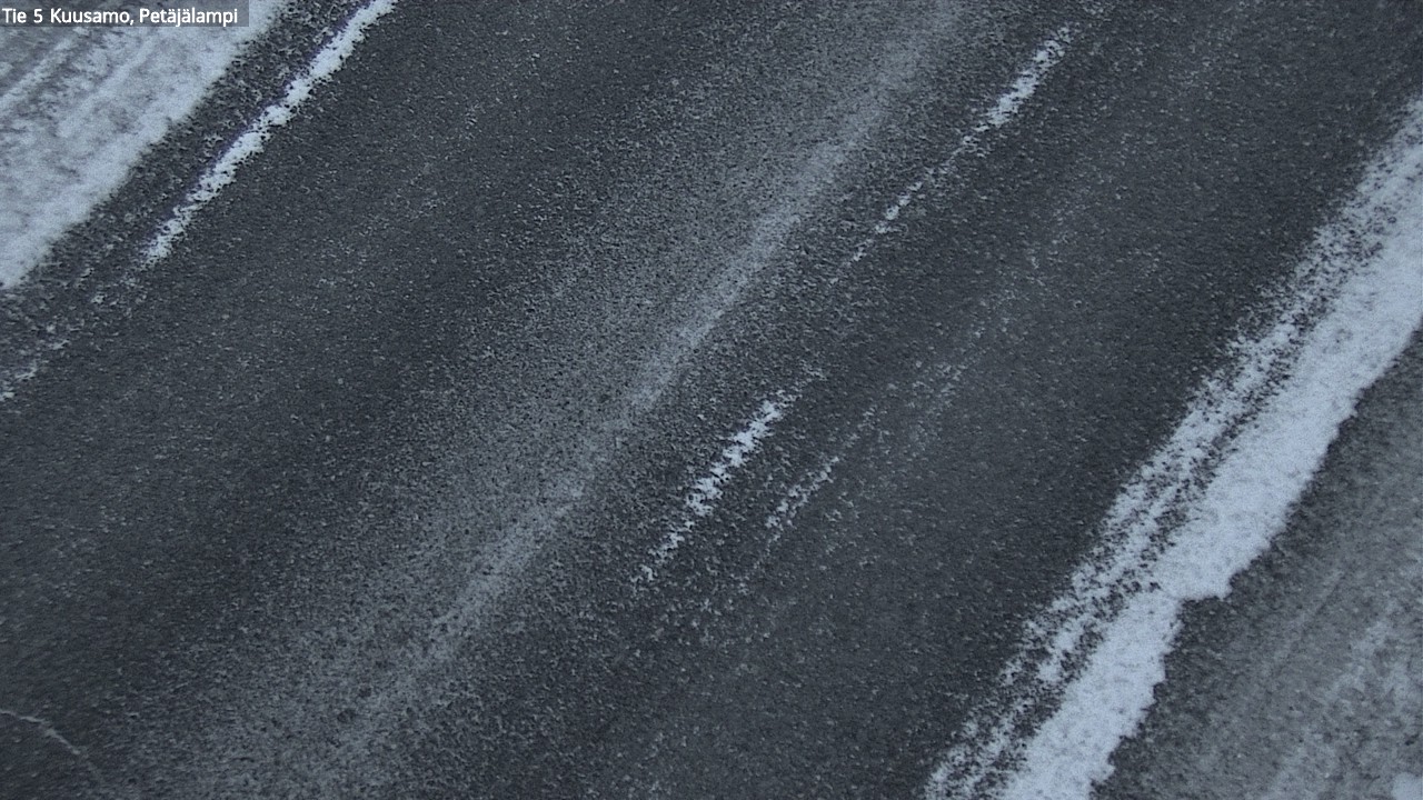 Weather Camera Image Väg 5 Kuusamo, Petäjälampi, Kuusamo, Pohjois-Pohjanmaa