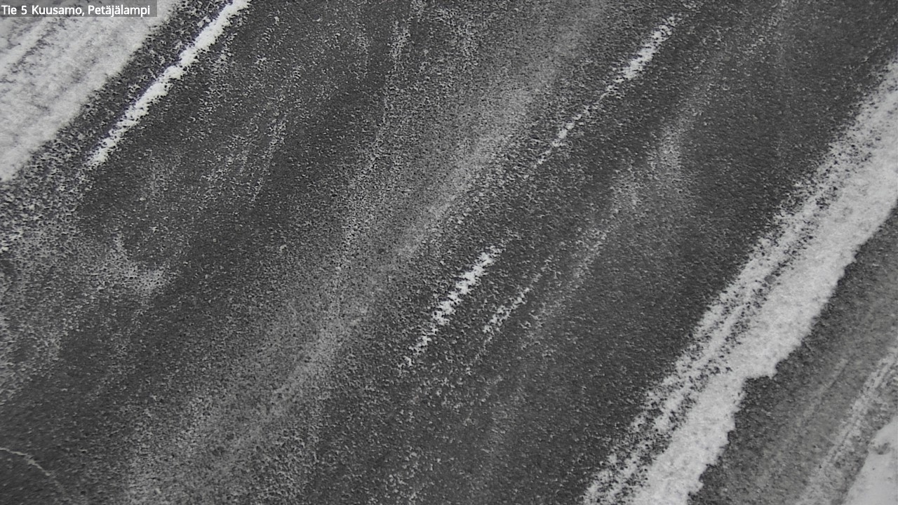 Weather Camera Image Väg 5 Kuusamo, Petäjälampi, Kuusamo, Pohjois-Pohjanmaa