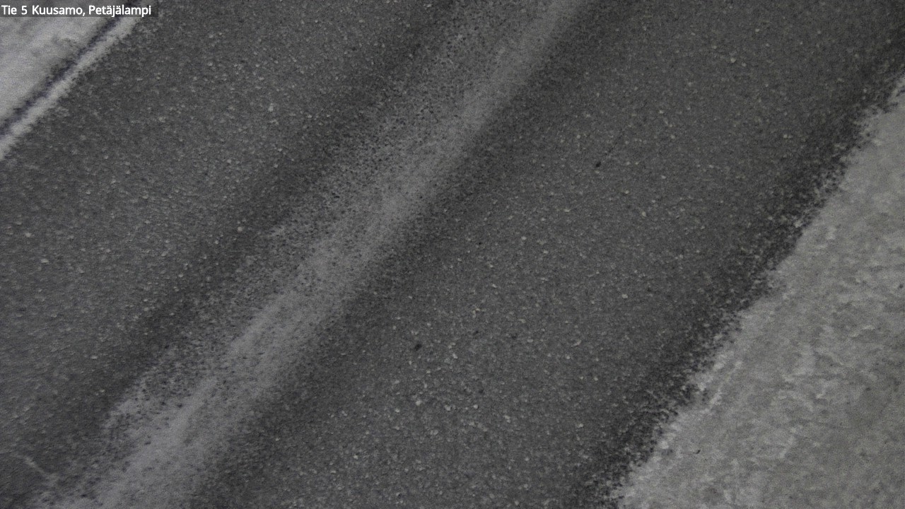 Weather Camera Image Väg 5 Kuusamo, Petäjälampi, Kuusamo, Pohjois-Pohjanmaa