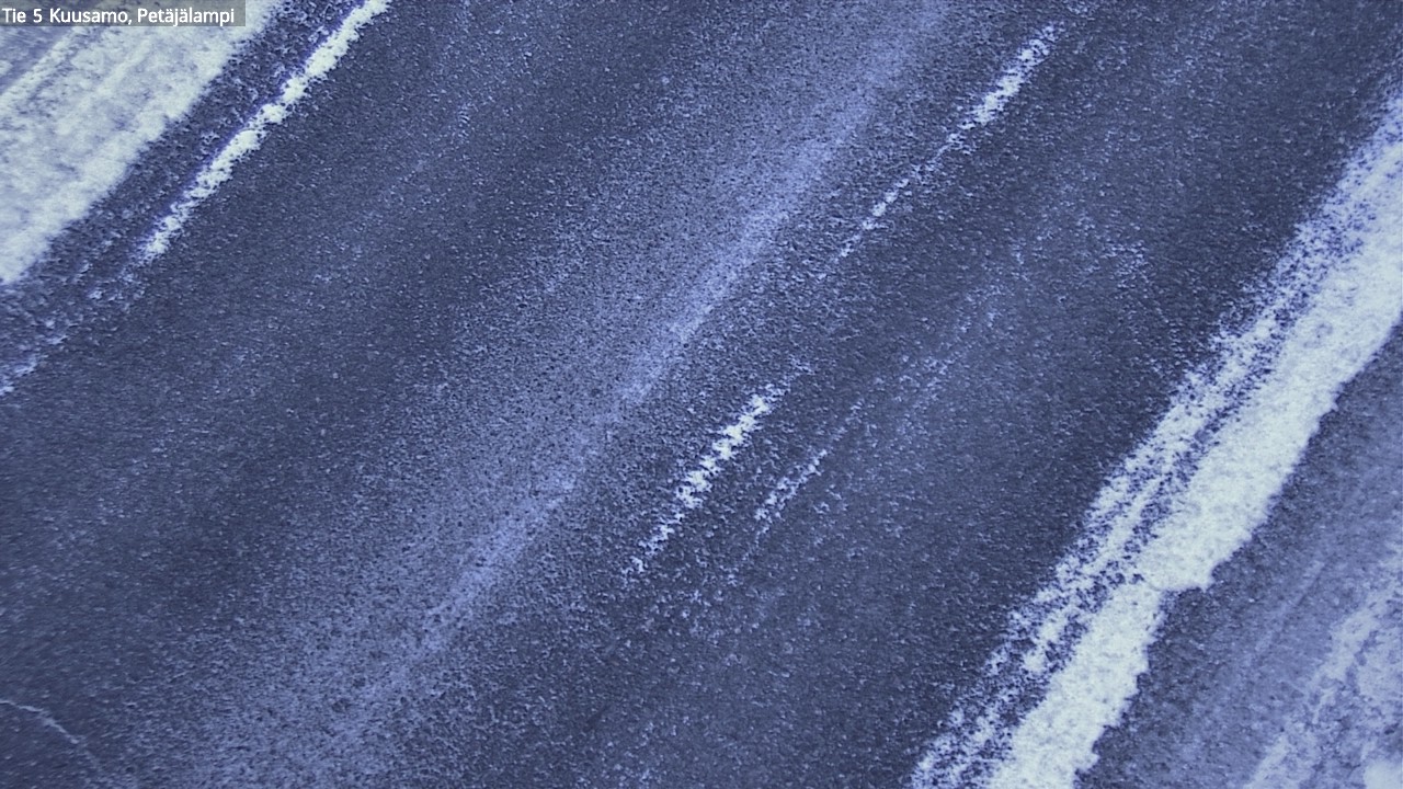 Weather Camera Image Väg 5 Kuusamo, Petäjälampi, Kuusamo, Pohjois-Pohjanmaa