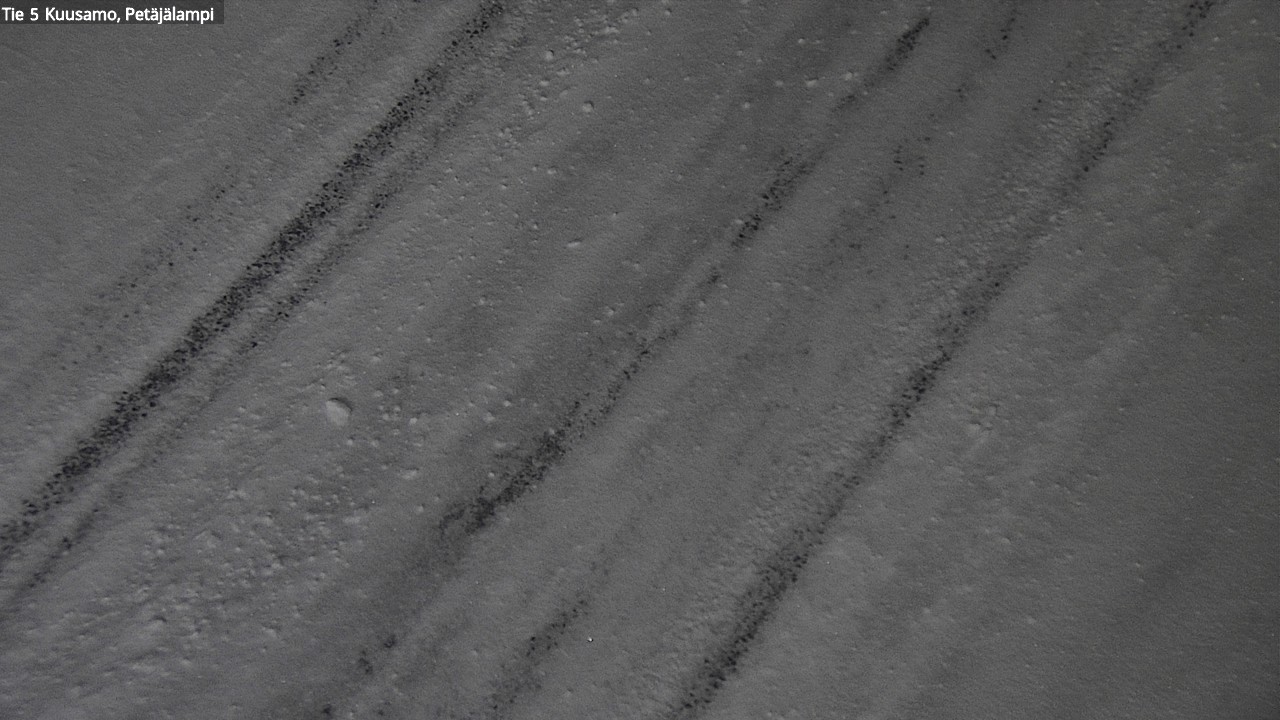 Weather Camera Image Väg 5 Kuusamo, Petäjälampi, Kuusamo, Pohjois-Pohjanmaa