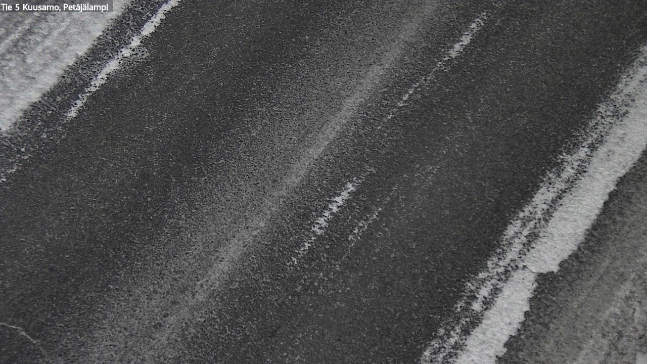 Weather Camera Image Väg 5 Kuusamo, Petäjälampi, Kuusamo, Pohjois-Pohjanmaa