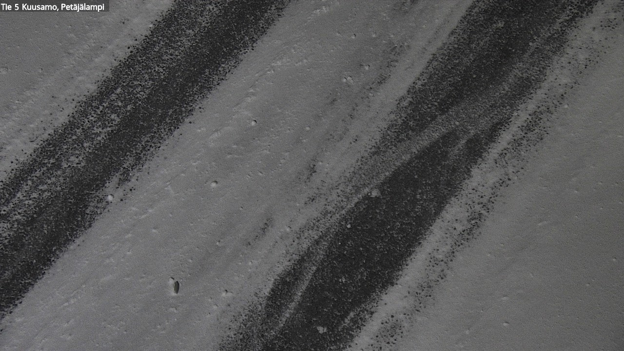 Weather Camera Image Väg 5 Kuusamo, Petäjälampi, Kuusamo, Pohjois-Pohjanmaa