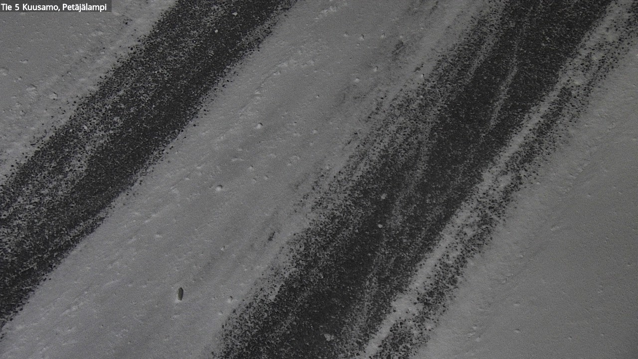 Weather Camera Image Väg 5 Kuusamo, Petäjälampi, Kuusamo, Pohjois-Pohjanmaa