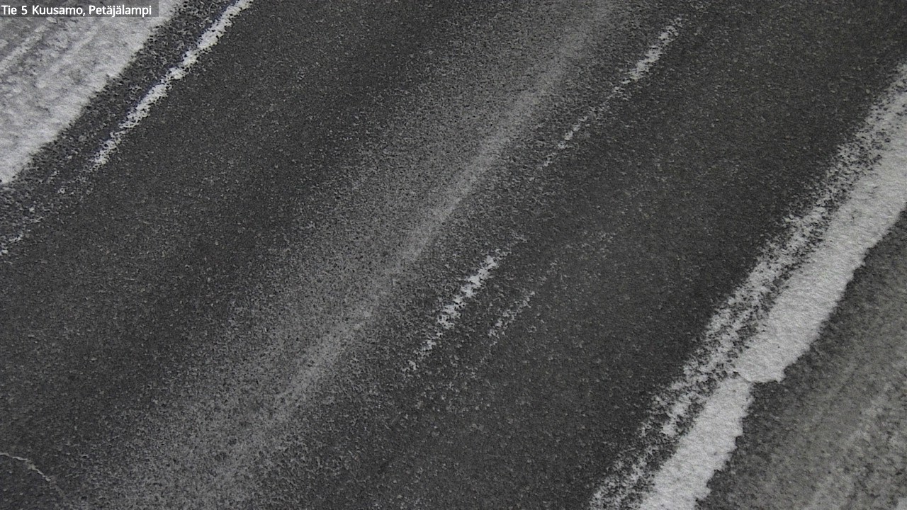 Weather Camera Image Väg 5 Kuusamo, Petäjälampi, Kuusamo, Pohjois-Pohjanmaa