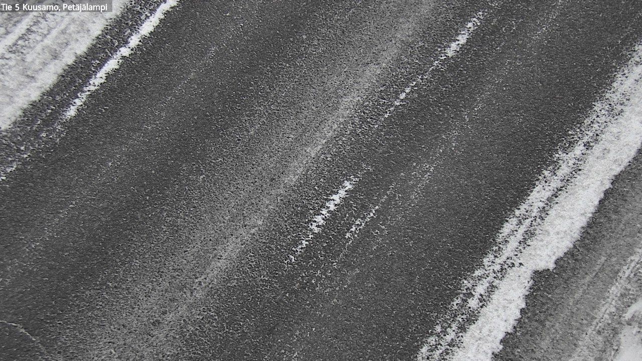 Weather Camera Image Väg 5 Kuusamo, Petäjälampi, Kuusamo, Pohjois-Pohjanmaa