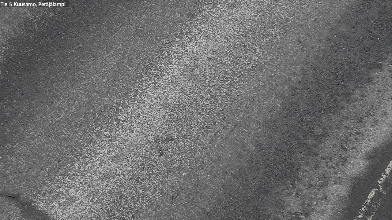 Weather Camera Image Väg 5 Kuusamo, Petäjälampi, Kuusamo, Pohjois-Pohjanmaa