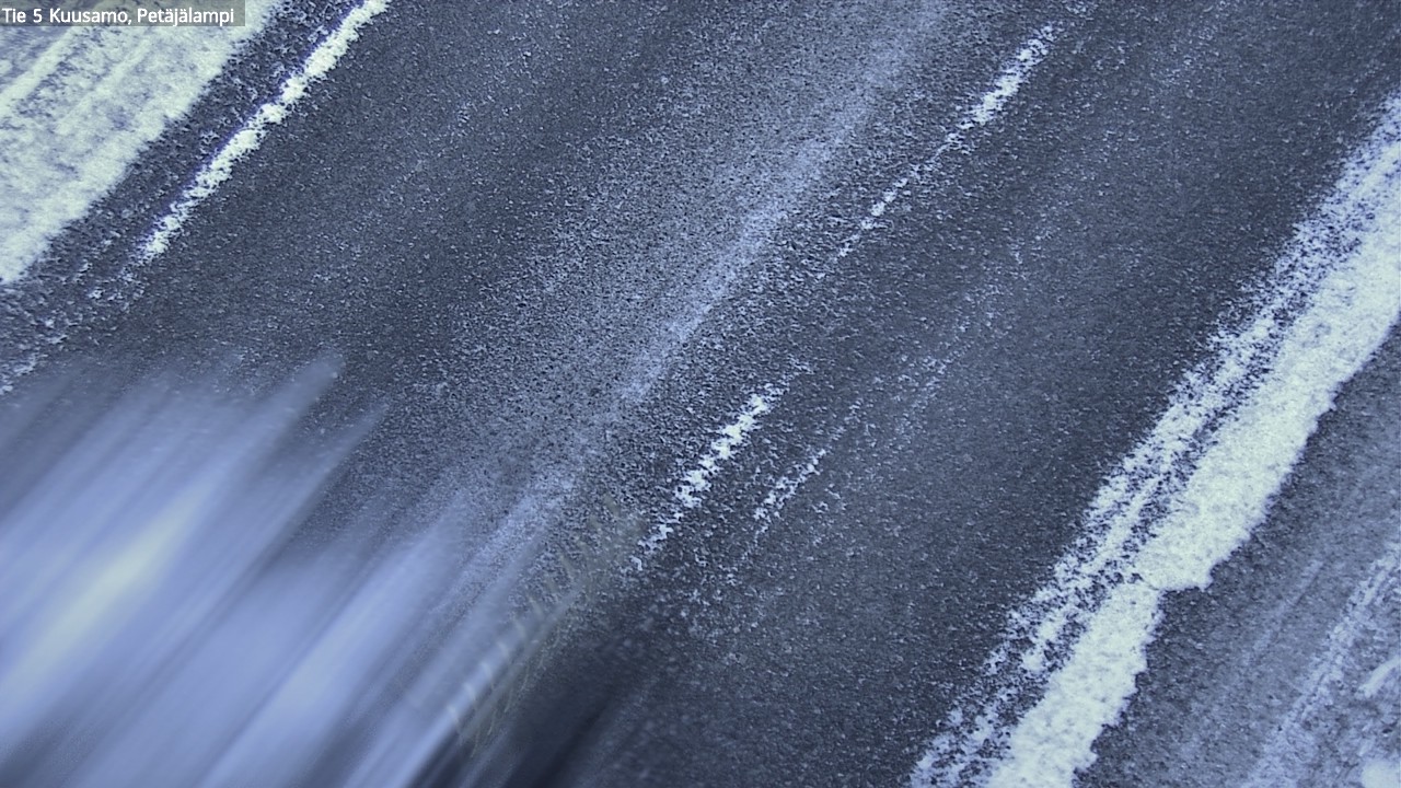 Weather Camera Image Väg 5 Kuusamo, Petäjälampi, Kuusamo, Pohjois-Pohjanmaa