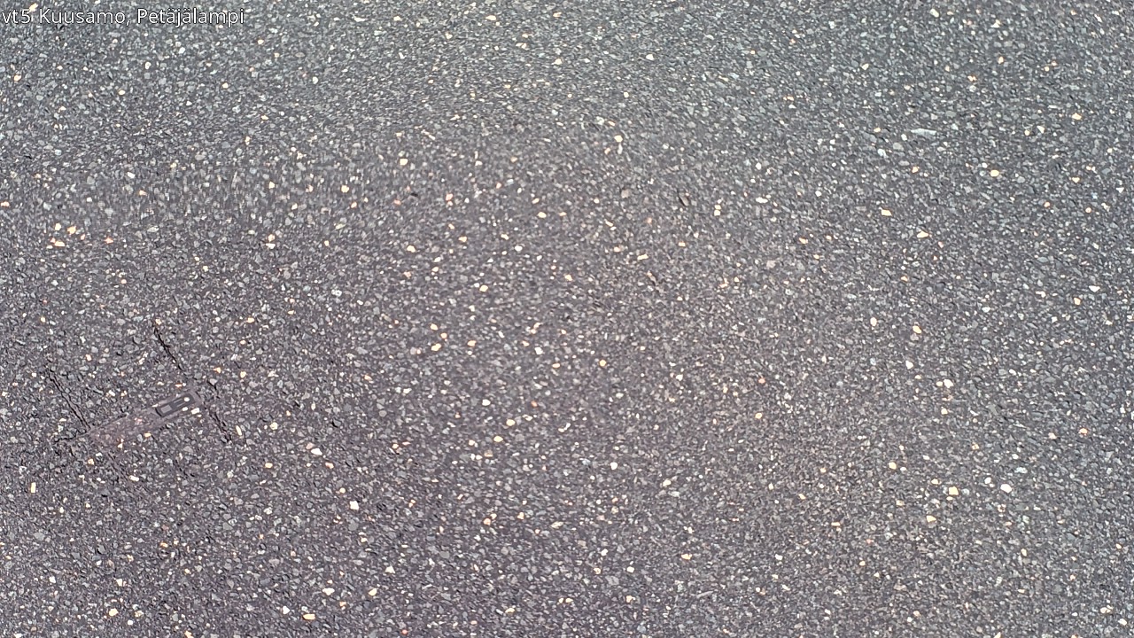 Weather Camera Image Väg 5 Kuusamo, Petäjälampi, Kuusamo, Pohjois-Pohjanmaa