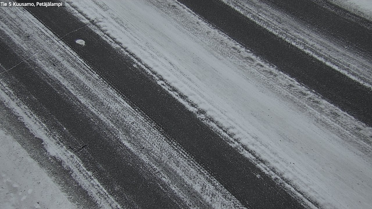 Weather Camera Image Road 5 Kuusamo, Petäjälampi, Kuusamo, Pohjois-Pohjanmaa