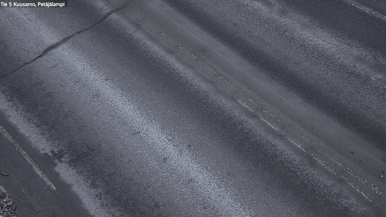 Weather Camera Image Road 5 Kuusamo, Petäjälampi, Kuusamo, Pohjois-Pohjanmaa