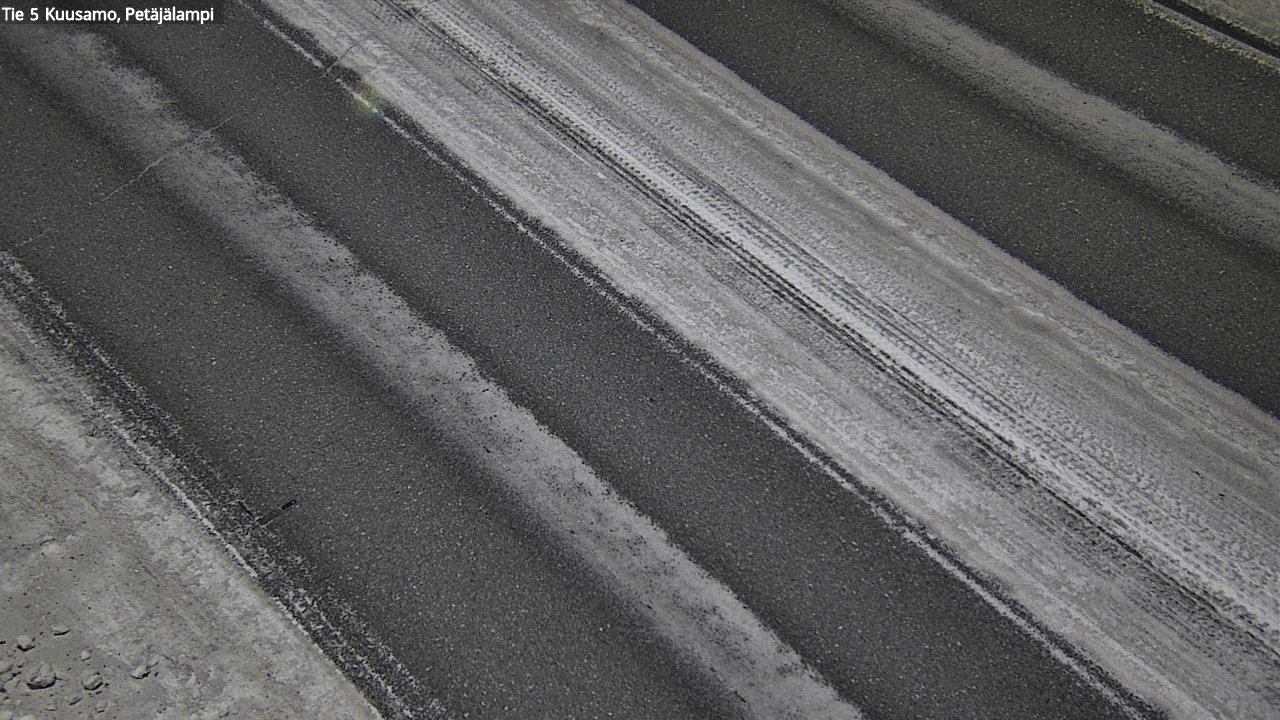Weather Camera Image Road 5 Kuusamo, Petäjälampi, Kuusamo, Pohjois-Pohjanmaa