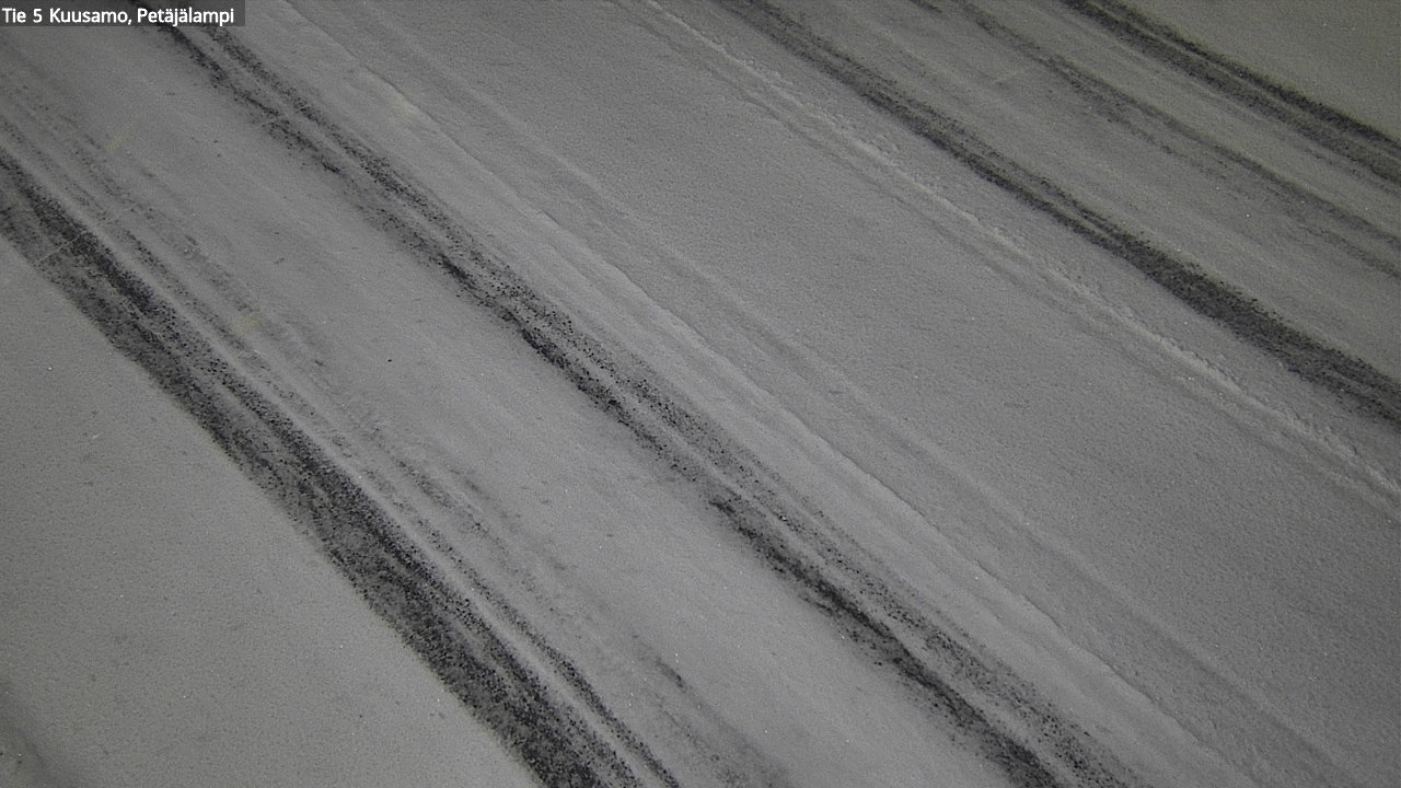 Weather Camera Image Road 5 Kuusamo, Petäjälampi, Kuusamo, Pohjois-Pohjanmaa