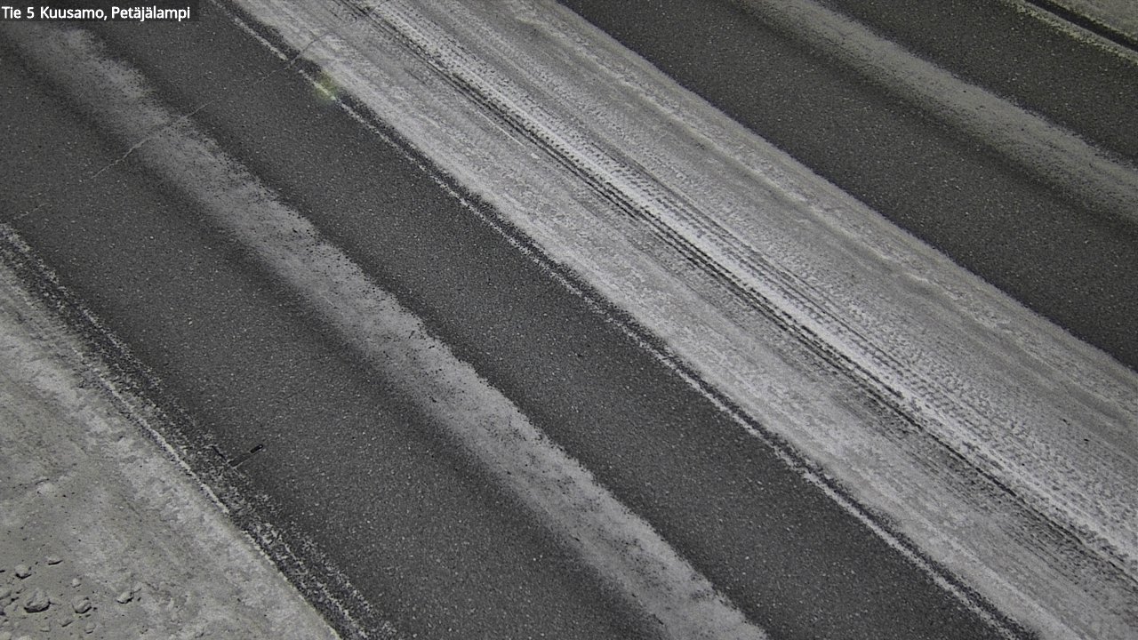 Weather Camera Image Road 5 Kuusamo, Petäjälampi, Kuusamo, Pohjois-Pohjanmaa