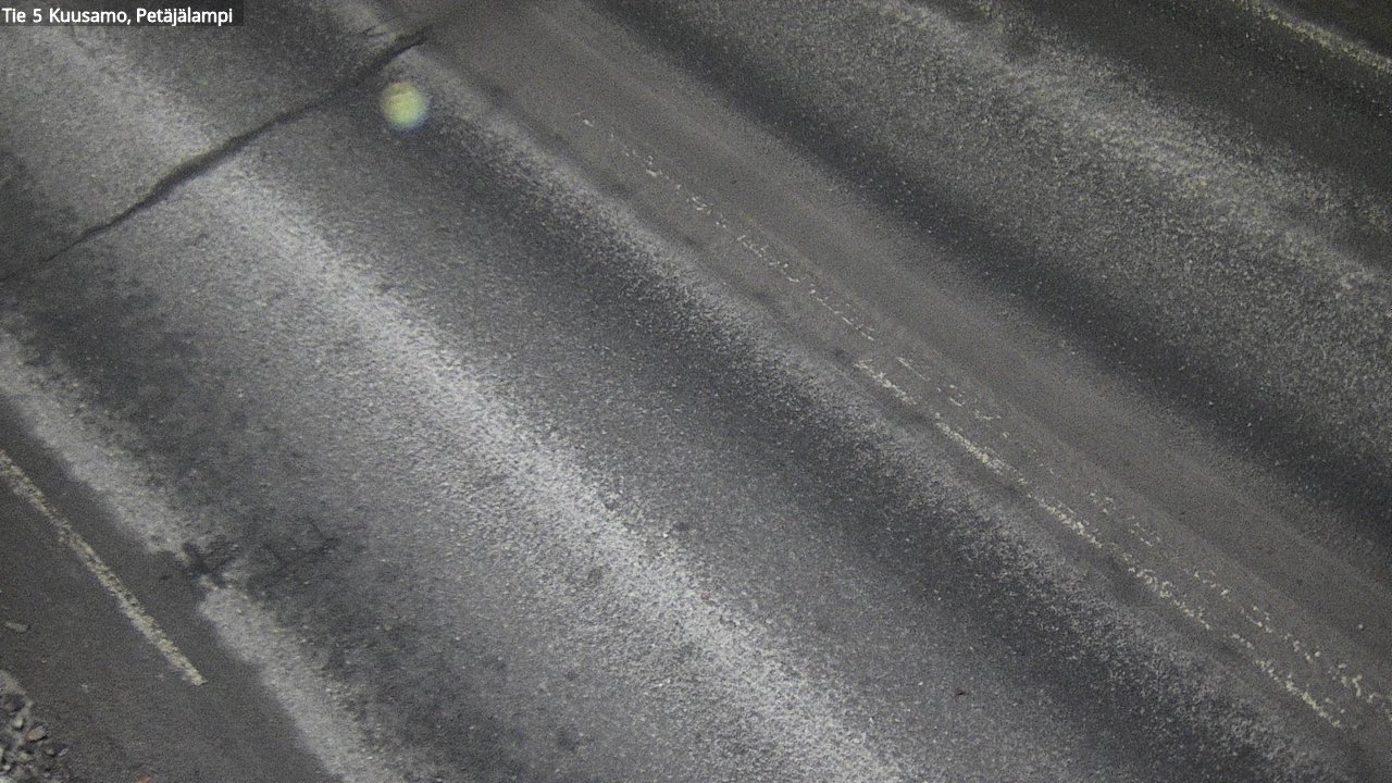 Weather Camera Image Road 5 Kuusamo, Petäjälampi, Kuusamo, Pohjois-Pohjanmaa